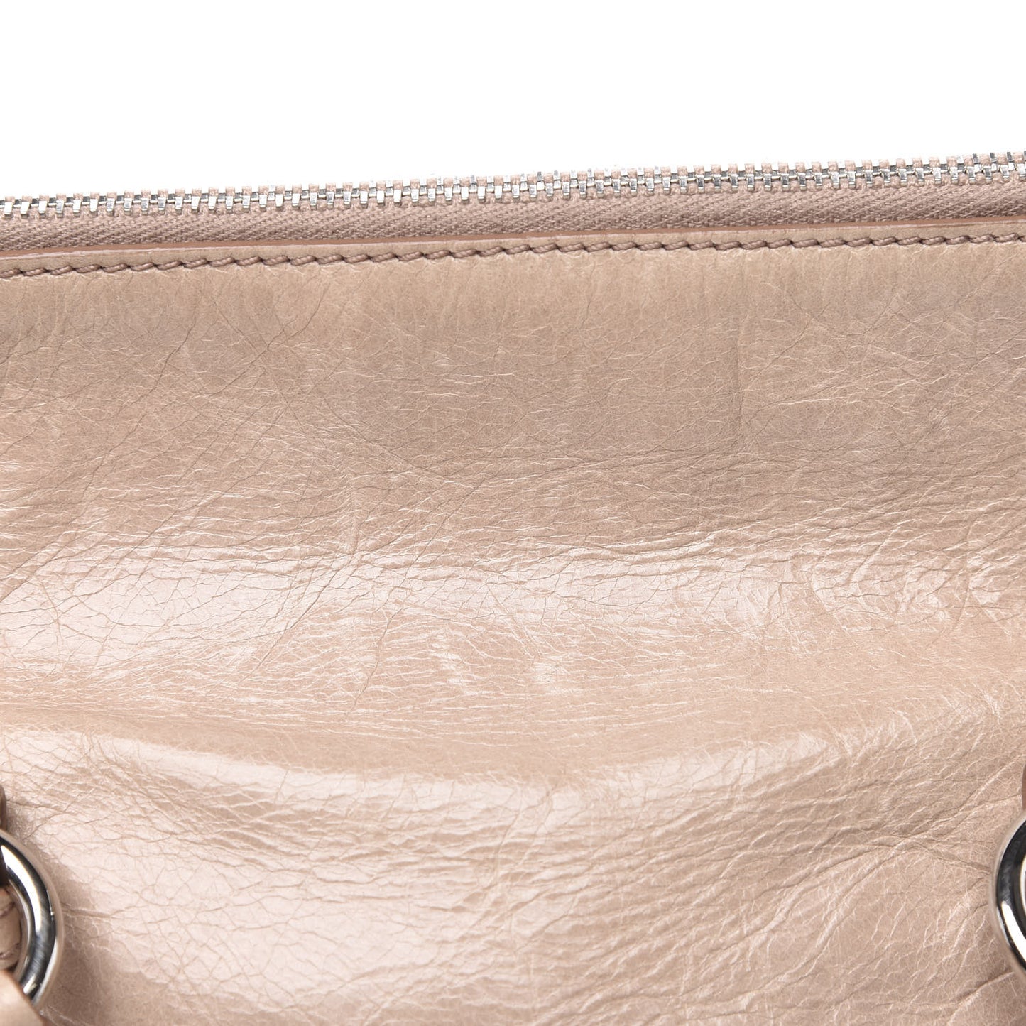 Vitello Lux Mini Bow Bag Cammeo