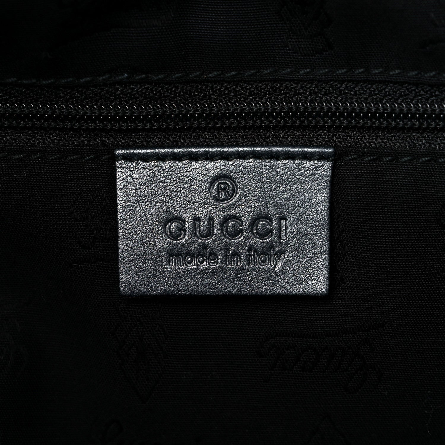 Gucci Metallic Guccissima Large Sukey Tote Blue 6 of 16