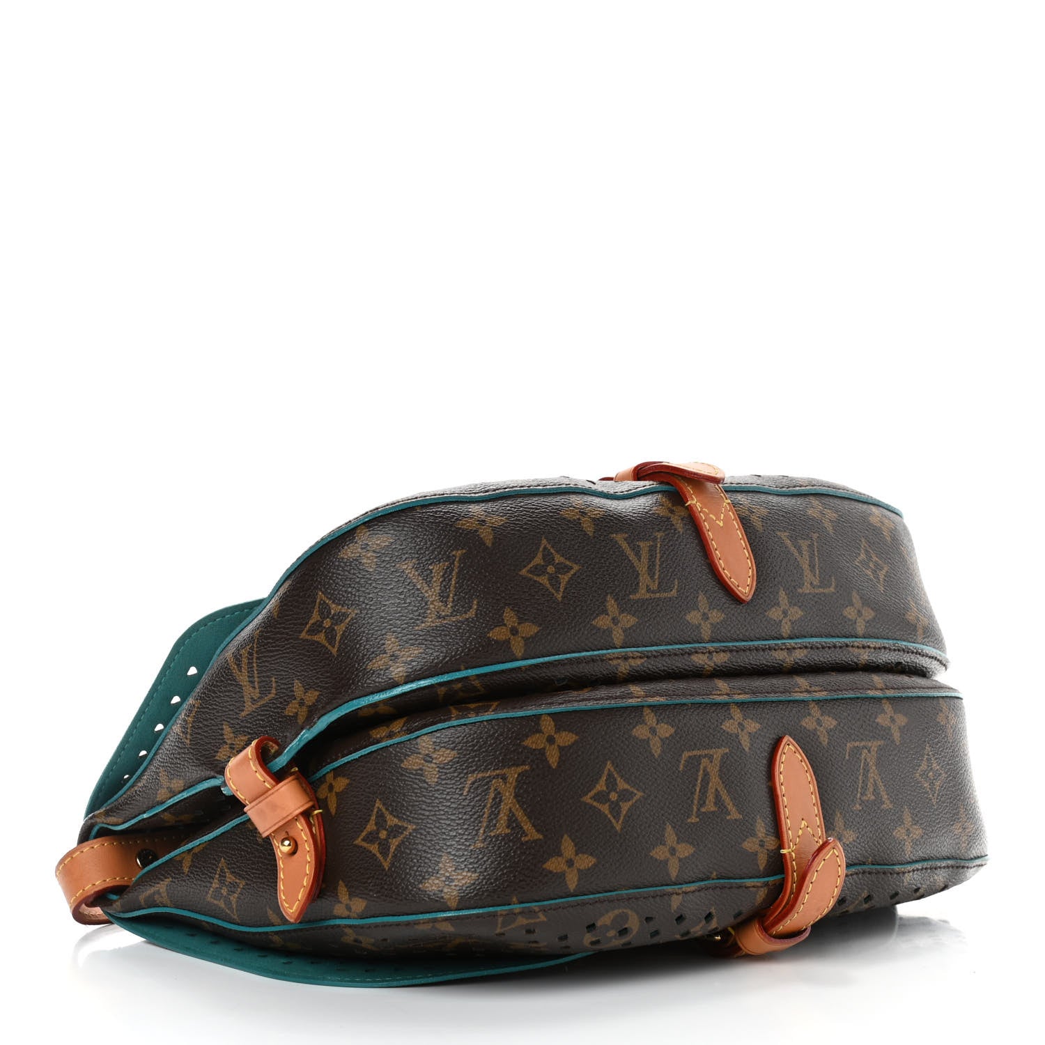Louis Vuitton Monogram SC Flore Saumur Teal 4 of 12