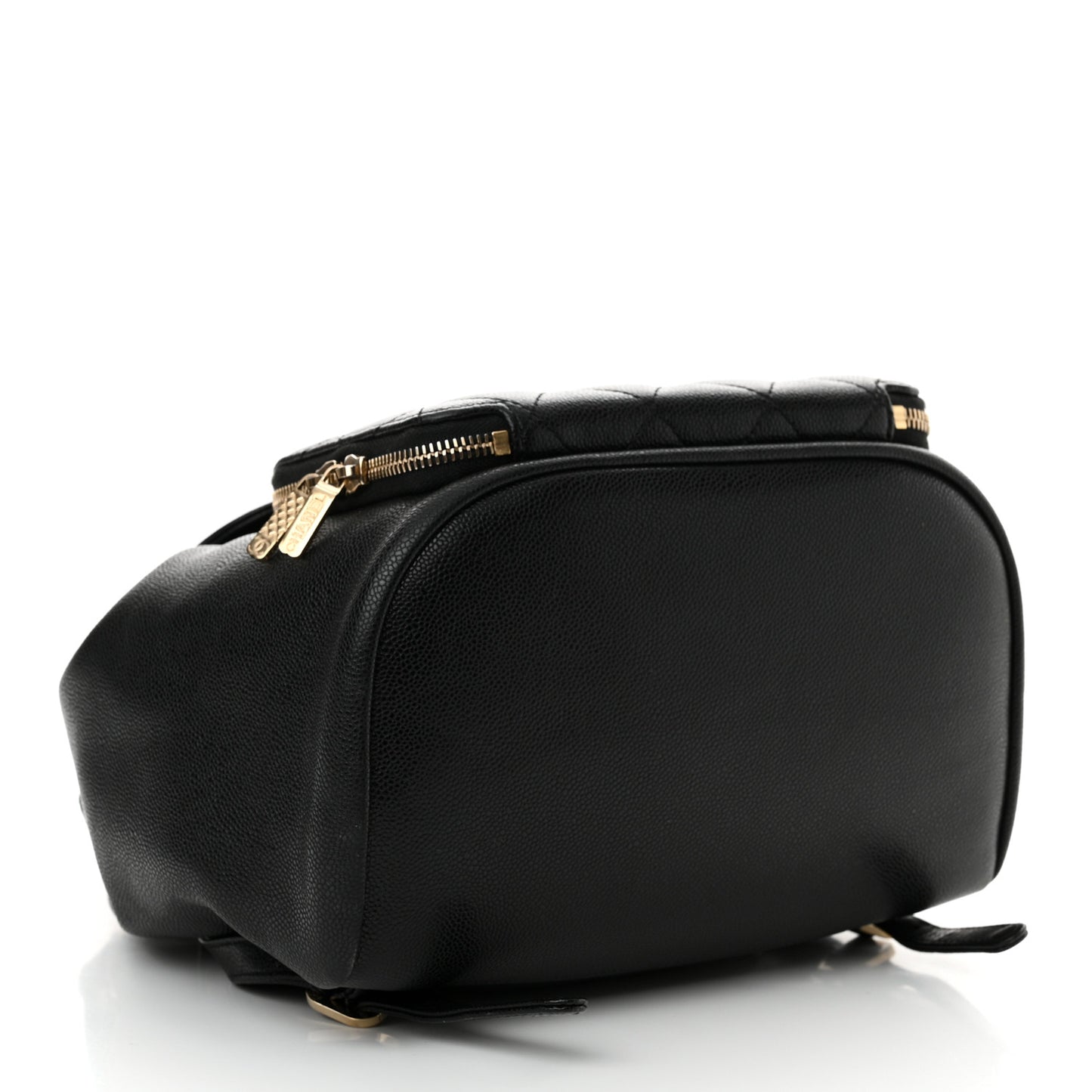 Caviar Quilted Business Affinity Backpack Black