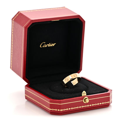 Cartier 18K Pink Gold 5.5mm LOVE Ring 56 7.75 5 of 5