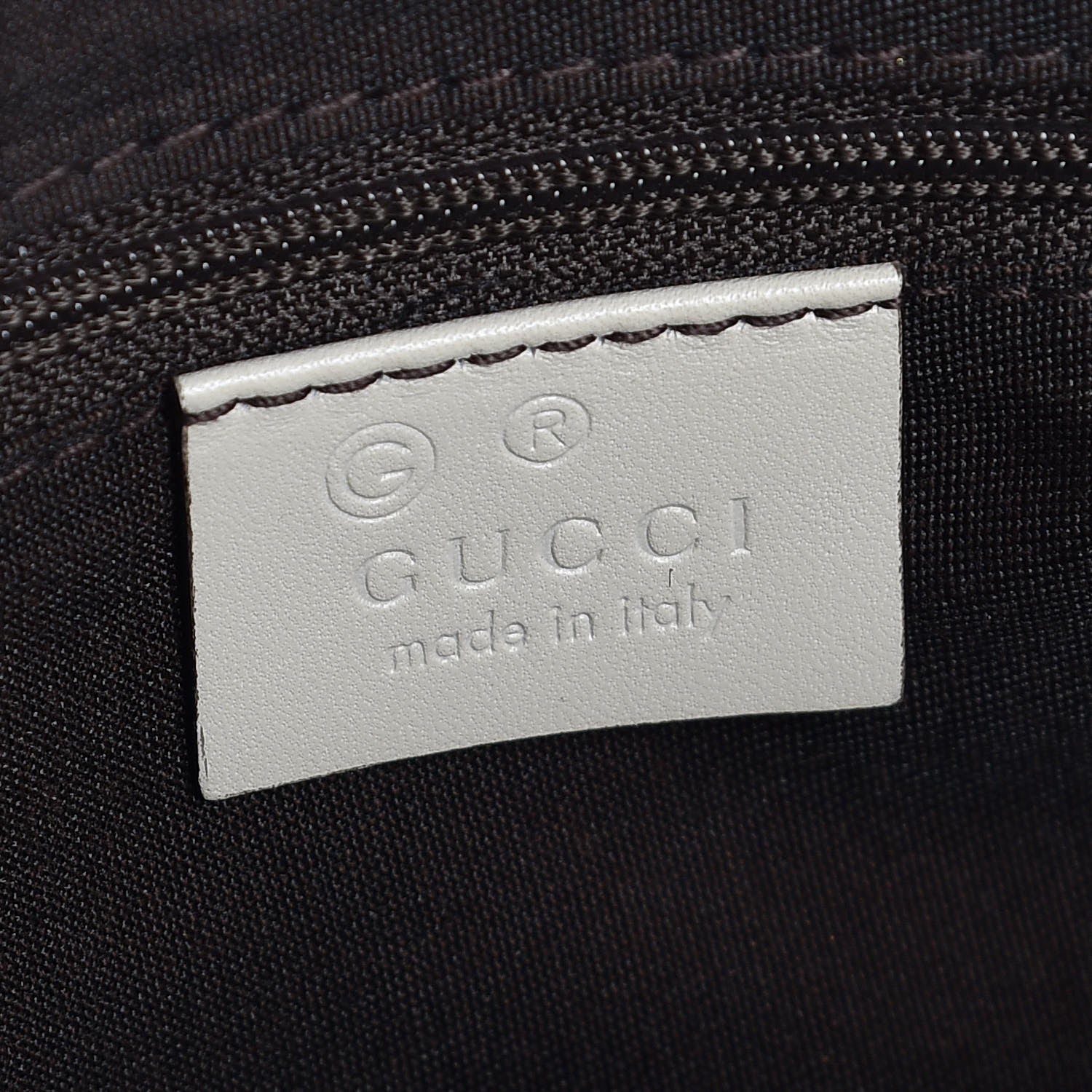 Gucci Monogram Medium Scarlett Studded Tote Off White 6 of 7