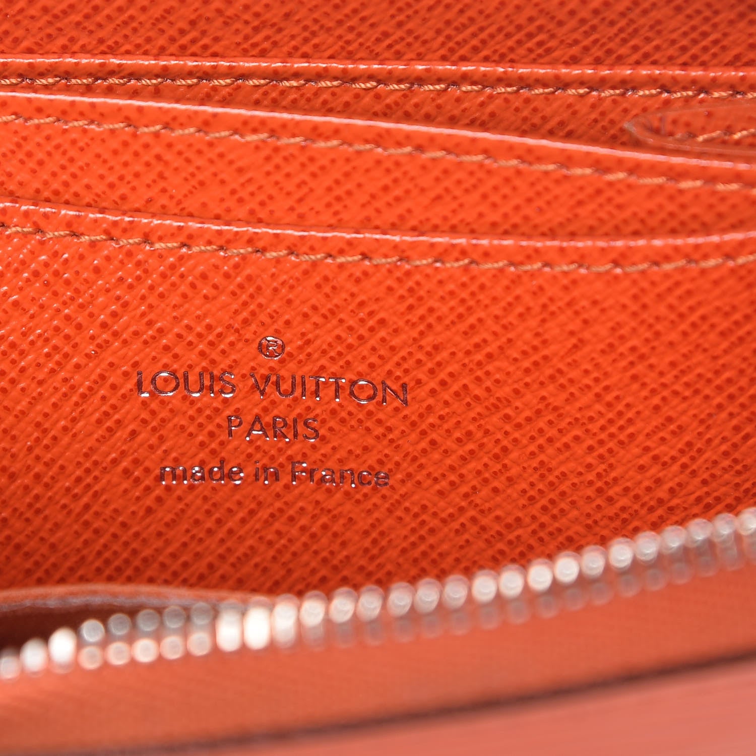 Louis Vuitton Epi Zippy Coin Purse Piment 6 of 10