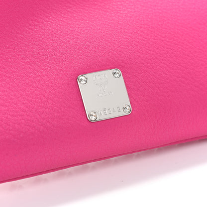MCM Crystal Studded Crossbody Pink 6 of 11