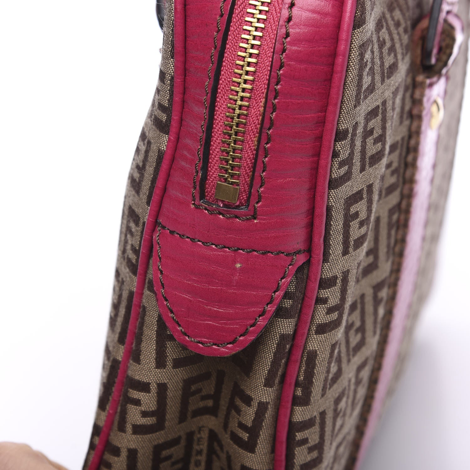 Fendi Zucchino Boston Pink 10 of 12