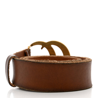 Gucci Faded Calfskin Double G 40mm Belt 90 36 Cuir 2 of 6
