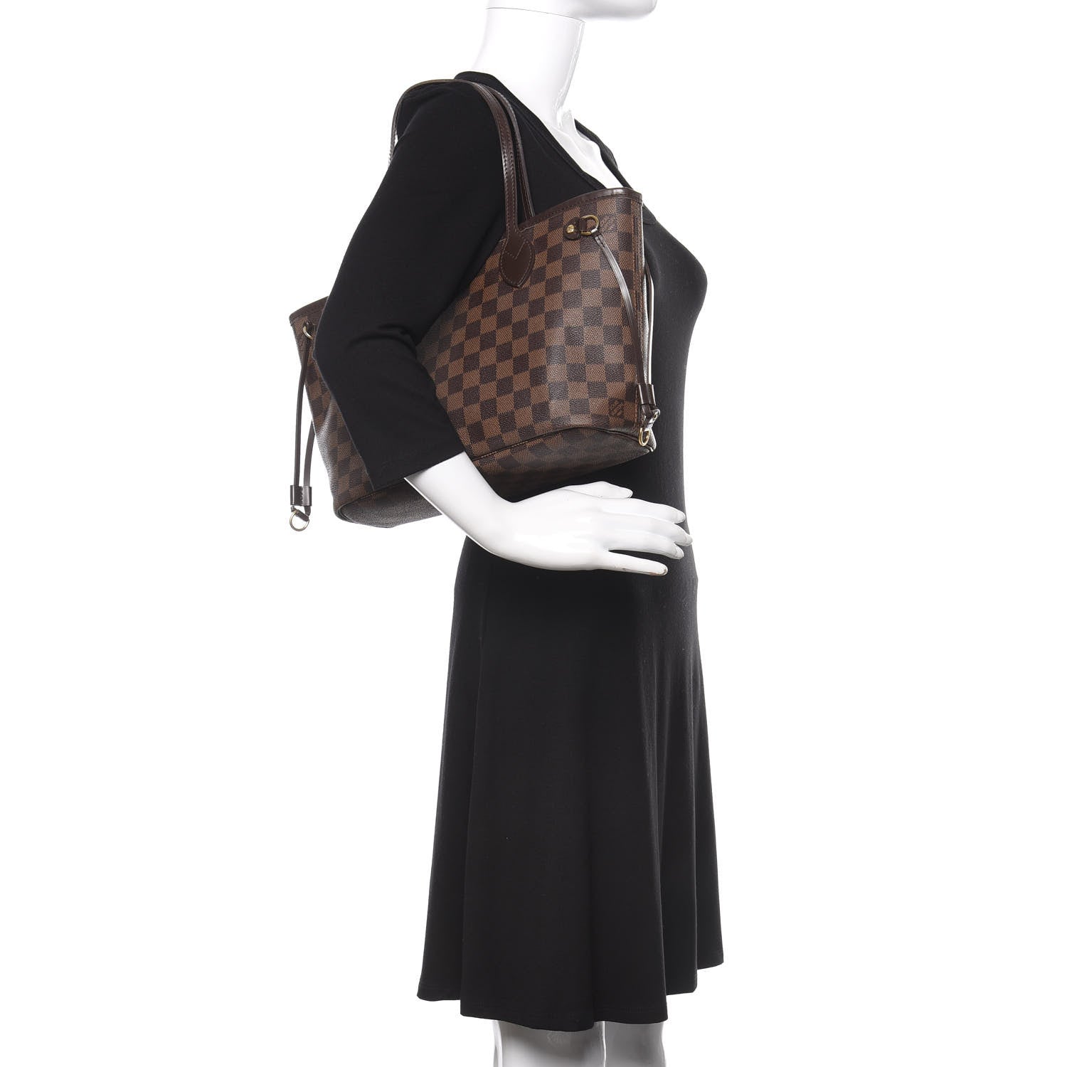 Louis Vuitton Damier Ebene Neverfull PM 2 of 9