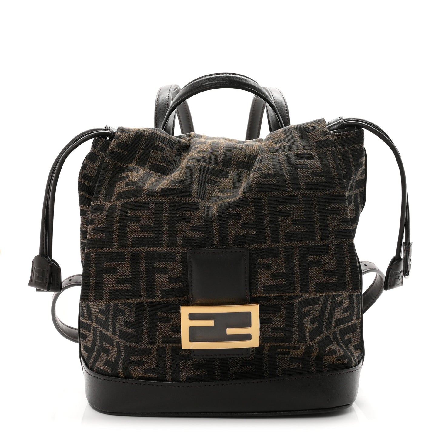 Vitello Grace Jacquard FF Backpack Brown
