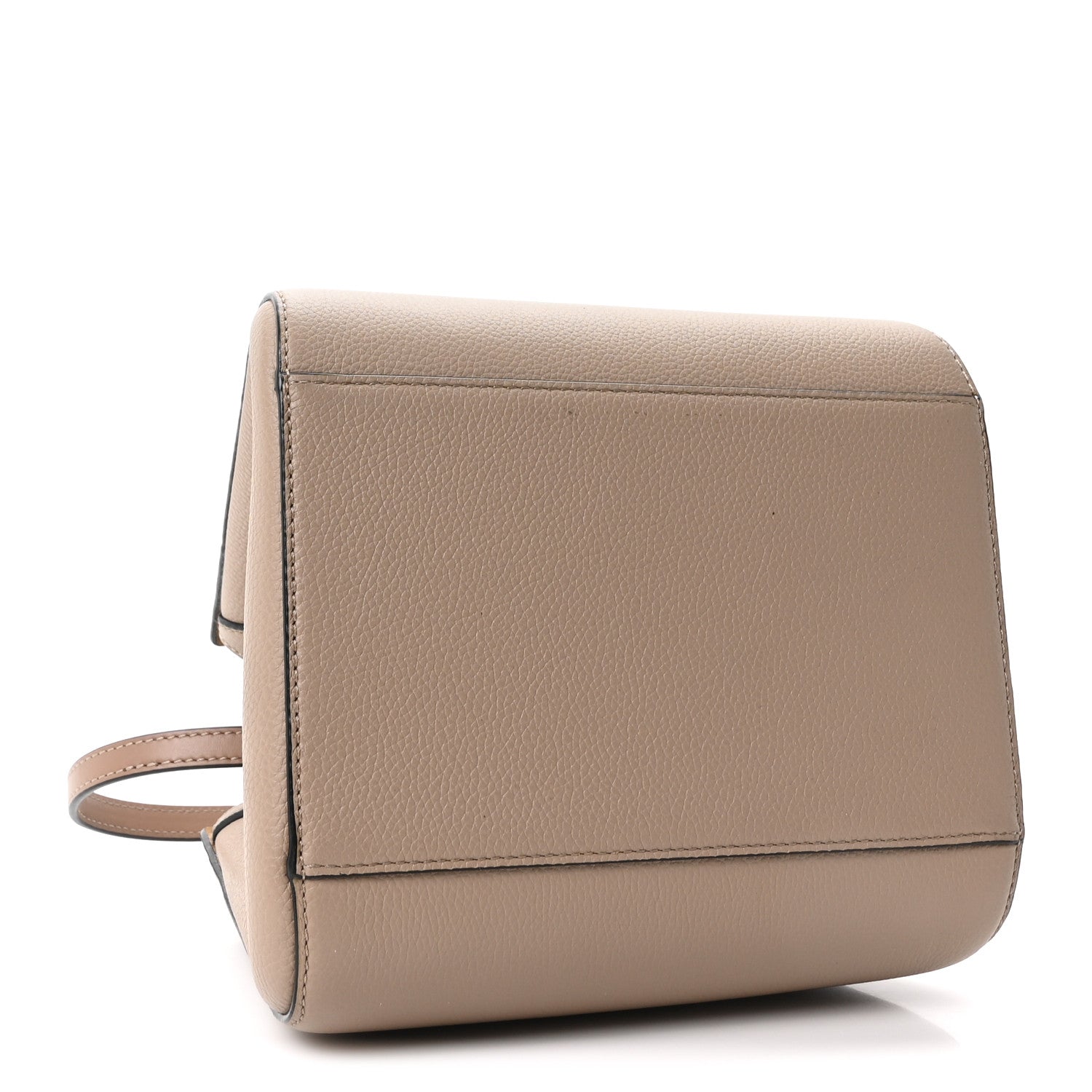Loewe Soft Grained Calfskin Small Hammock Nugget Shoulder Bag Sand