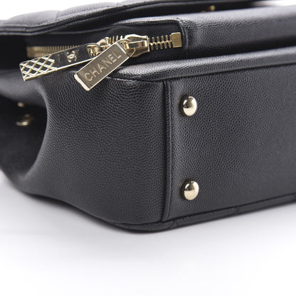 Chanel Caviar Quilted Medium Business Affinity Flap Black 9 of 11