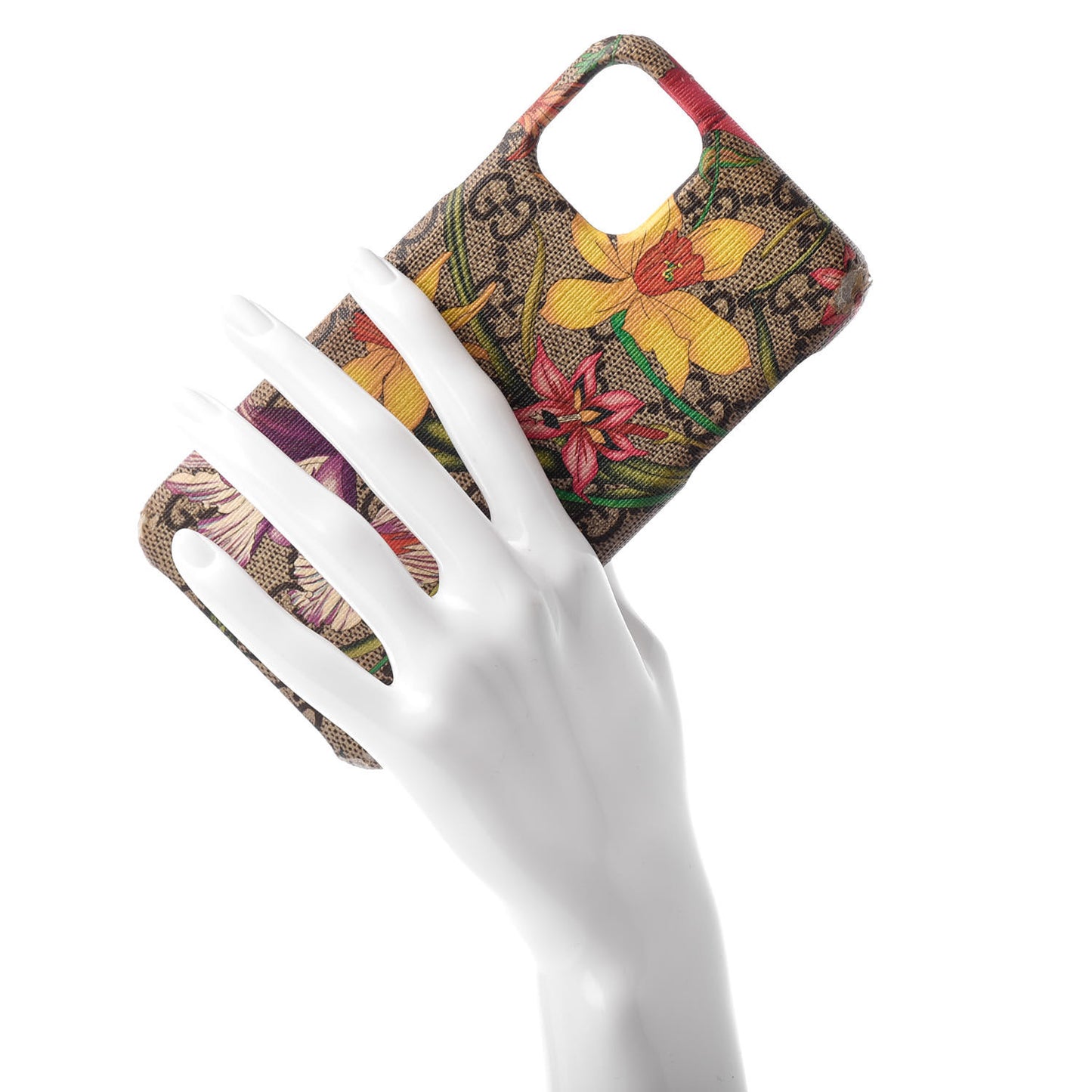 GG Supreme Monogram Flora Ophidia iPhone 11 Pro Max Case