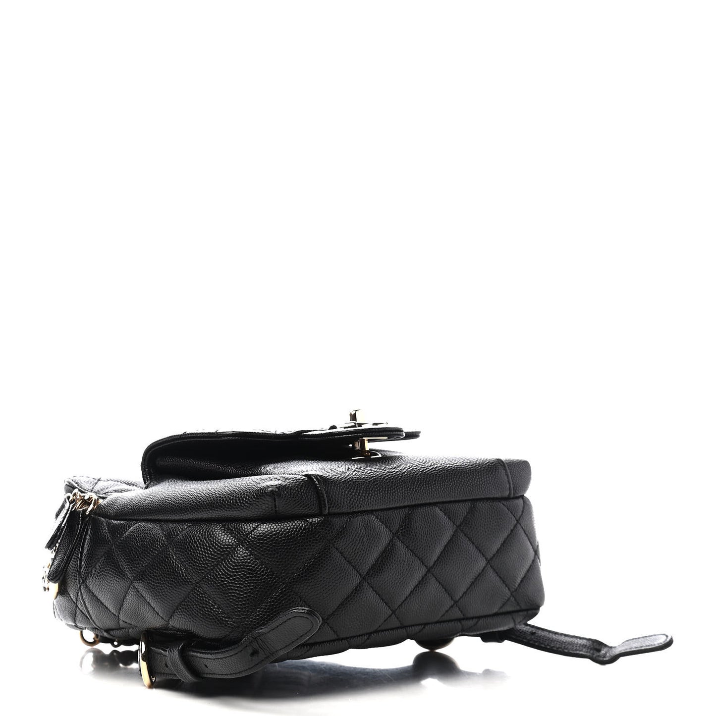 Caviar Quilted Small CC Day Backpack Black