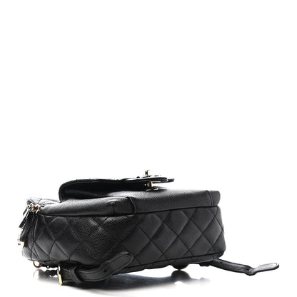 Chanel Caviar Quilted Small CC Day Backpack Black 4 of 9