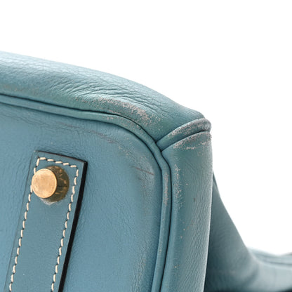 Hermes Gulliver Birkin 35 Blue Jean 11 of 17