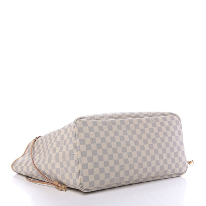 Louis Vuitton Damier Azur Neo Neverfull GM Rose Ballerine 4 of 11