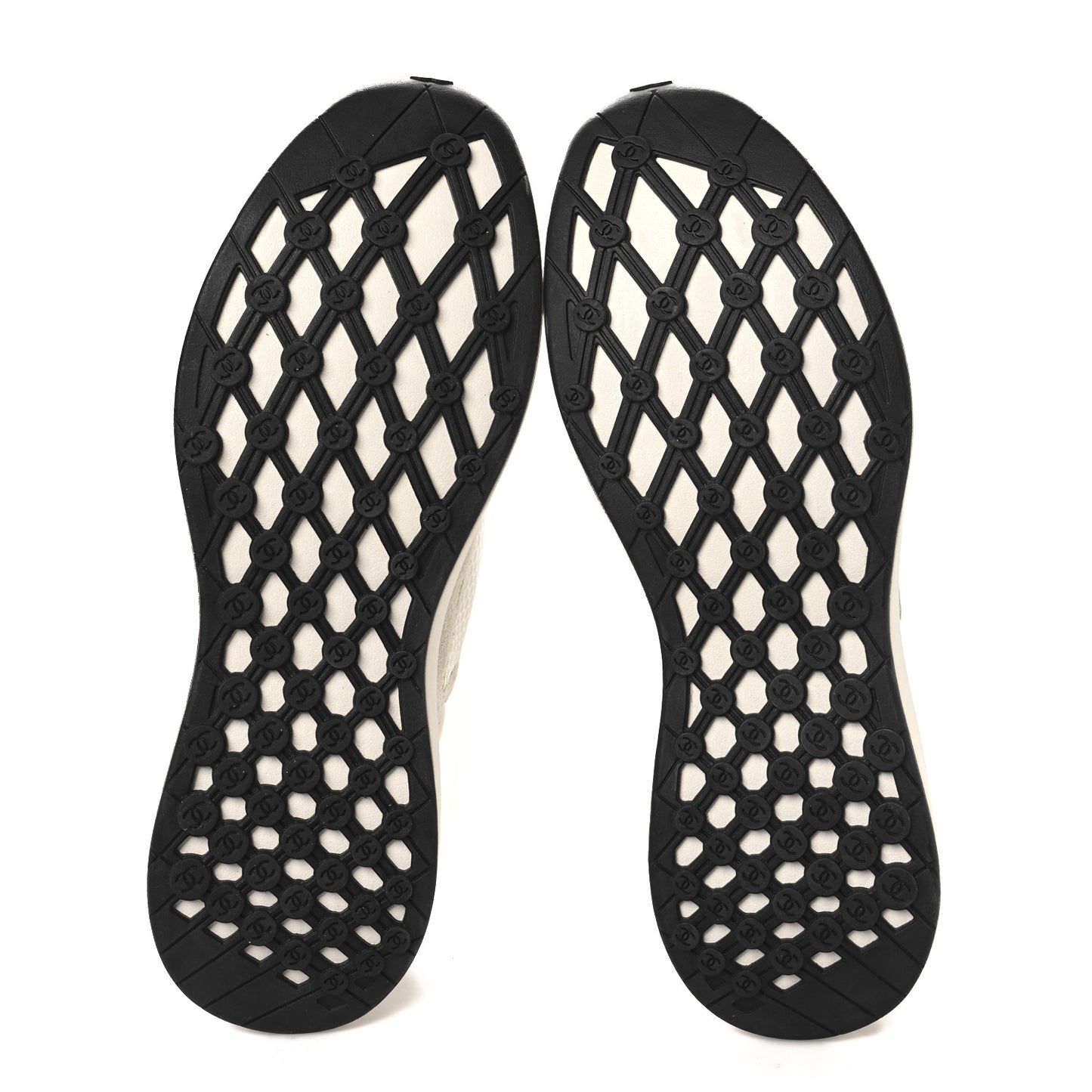 Calfskin Mesh Lycra Suede Womens Logo Sneakers 40 White