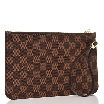 Louis Vuitton Damier Ebene Neverfull MM GM Pochette 3 of 7