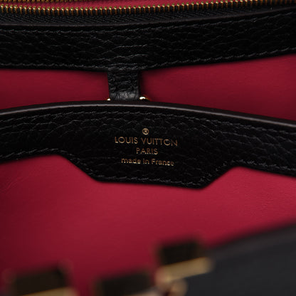 Louis Vuitton Taurillon Capucines BB Black 8 of 9