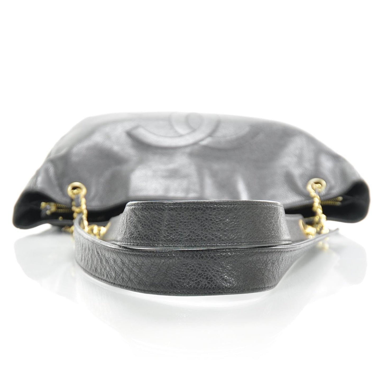 Caviar CC Shoulder Bag Black