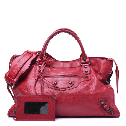Balenciaga Agneau Classic Hardware City Rubisse 1 of 18