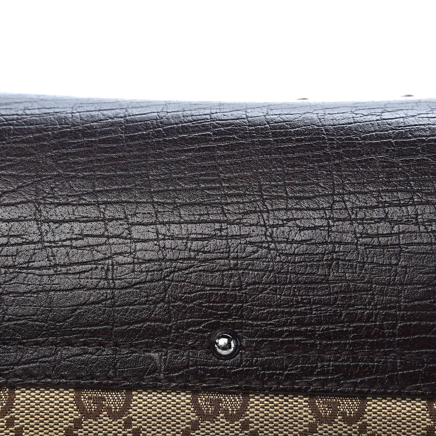Gucci Monogram Bamboo Bullet Bag Dark Brown 14 of 22