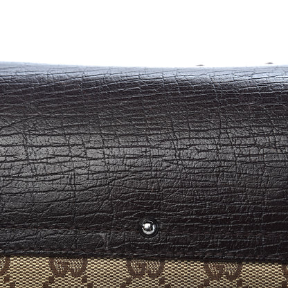 Gucci Monogram Bamboo Bullet Bag Dark Brown 14 of 22