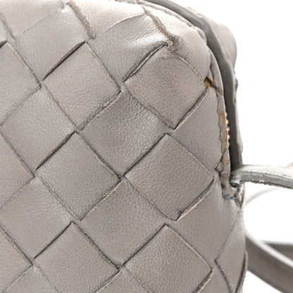 Bottega Veneta Nappa Intrecciato Nodini Mini Crossbody Grey 14 of 16