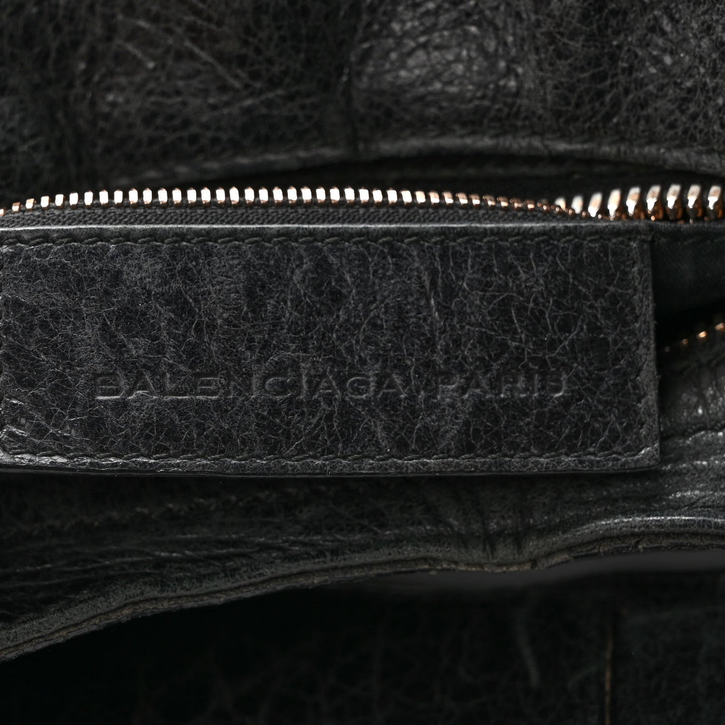 Agneau Giant 21 Rose Gold Hardware City Black