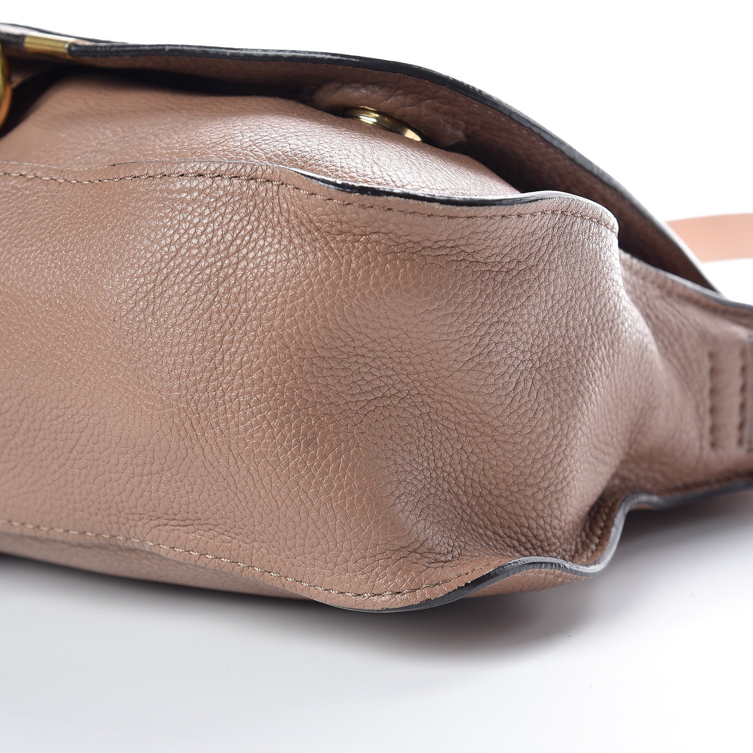 Chloe Calfskin Medium Marcie Top Handle Bag Nut 7 of 12