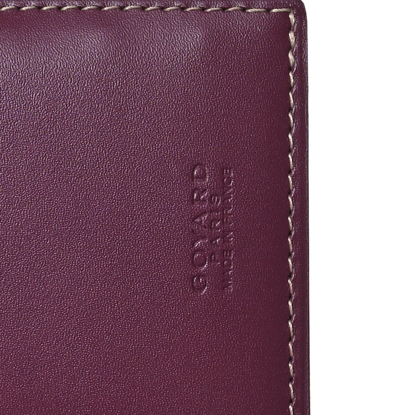 Goyardine Saint Roch Wallet Burgundy
