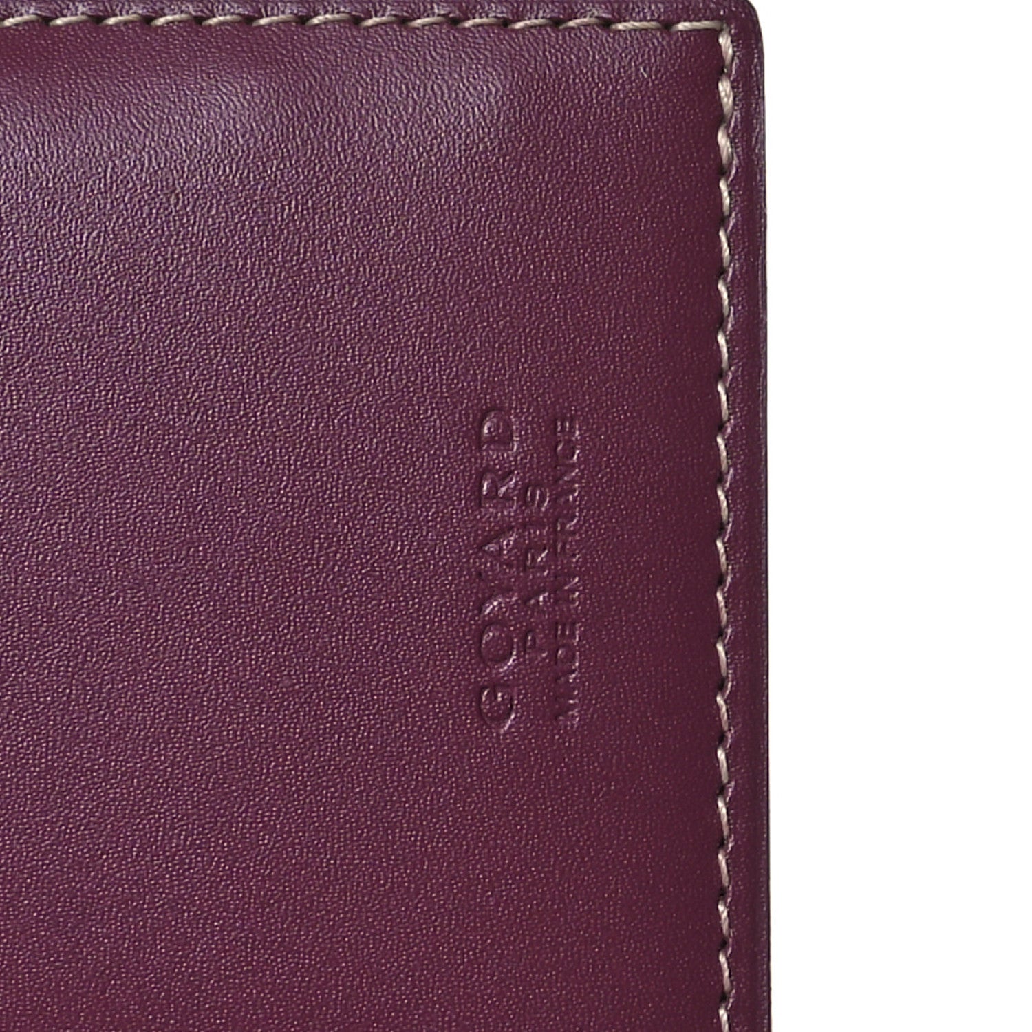Goyard Goyardine Saint Roch Wallet Burgundy 6 of 7