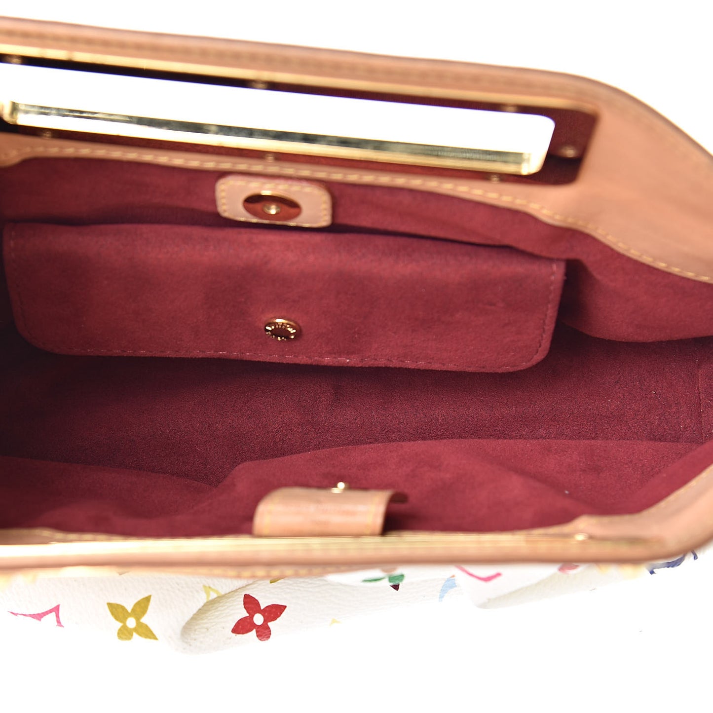 Monogram Multicolor Judy PM White
