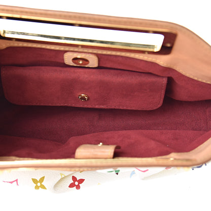 Louis Vuitton Monogram Multicolor Judy PM White 5 of 14