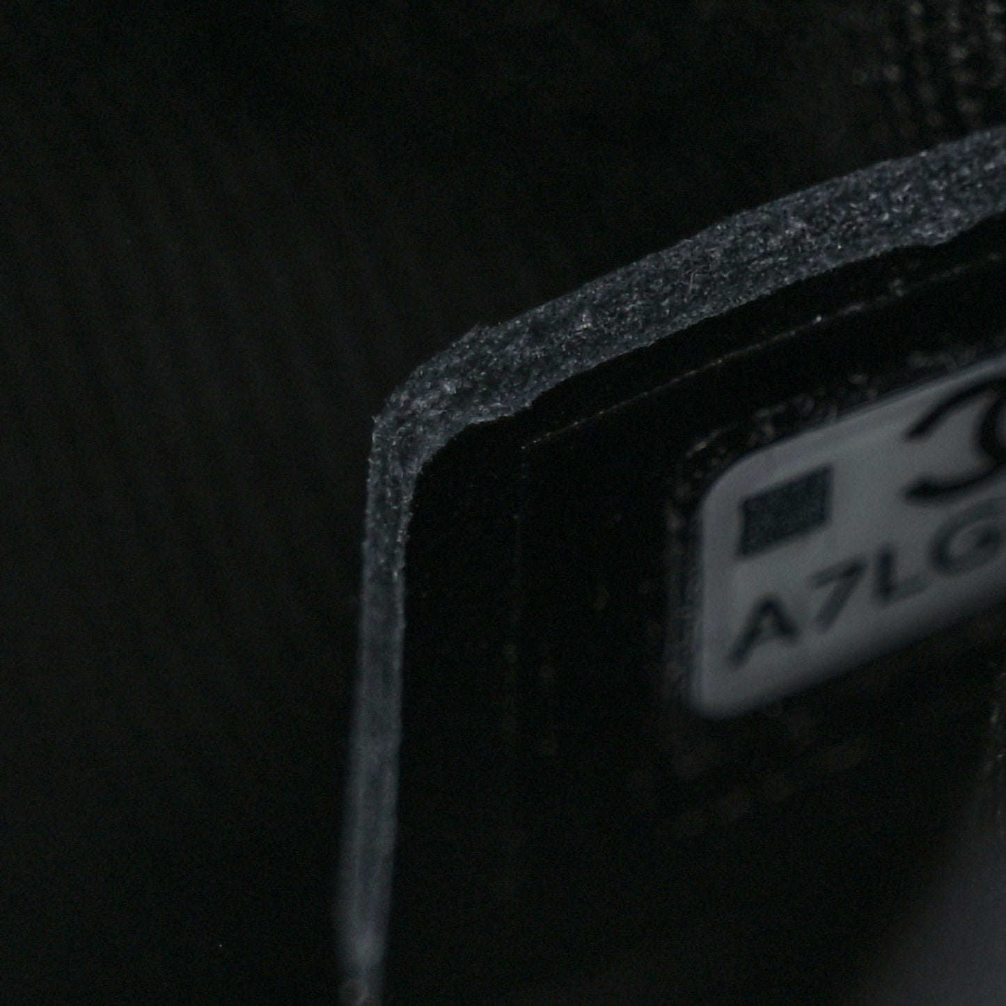 Lambskin Quilted Crossbody Bag Black