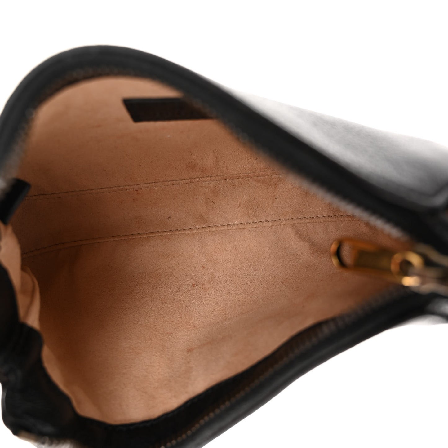 Goatskin Mini Aphrodite Shoulder Bag Black