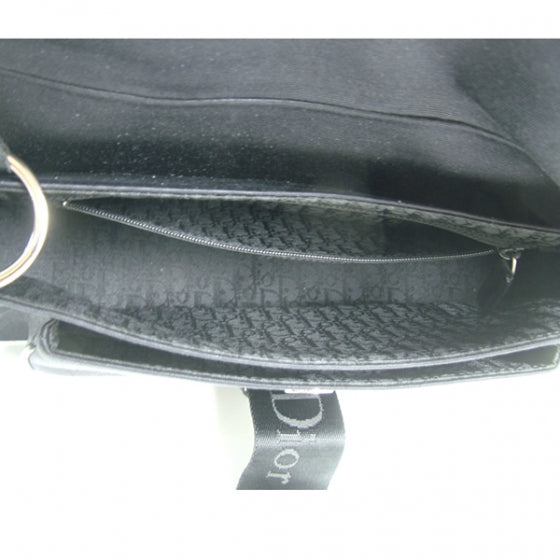 Canvas Shoulder Bag Black