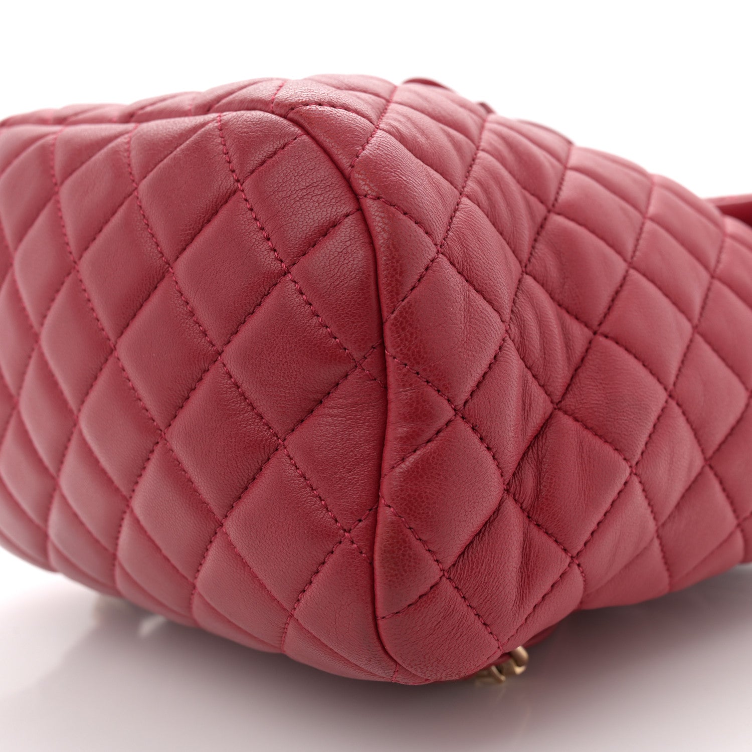 Chanel Lambskin Quilted Small Urban Spirit Backpack Red 10 of 12