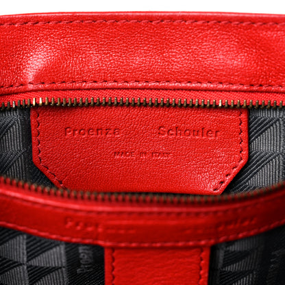 Proenza Schouler Lambskin Medium PS1 Satchel Bright Red 7 of 19