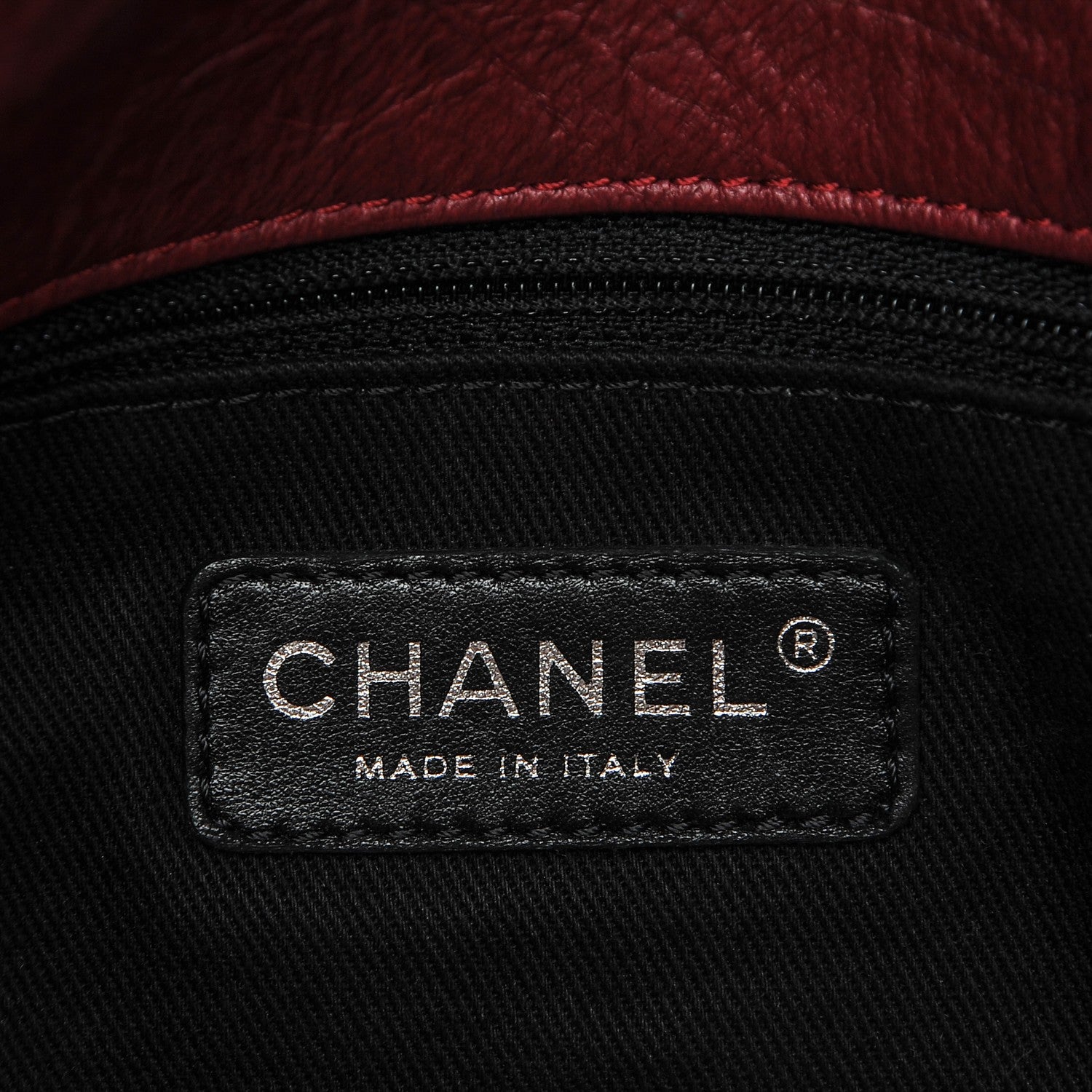 Chanel Aged Calfskin Coco Rider Flap Red 6 of 6
