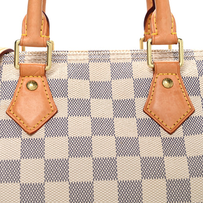 Louis Vuitton Damier Azur Speedy Bandouliere 25 8 of 10