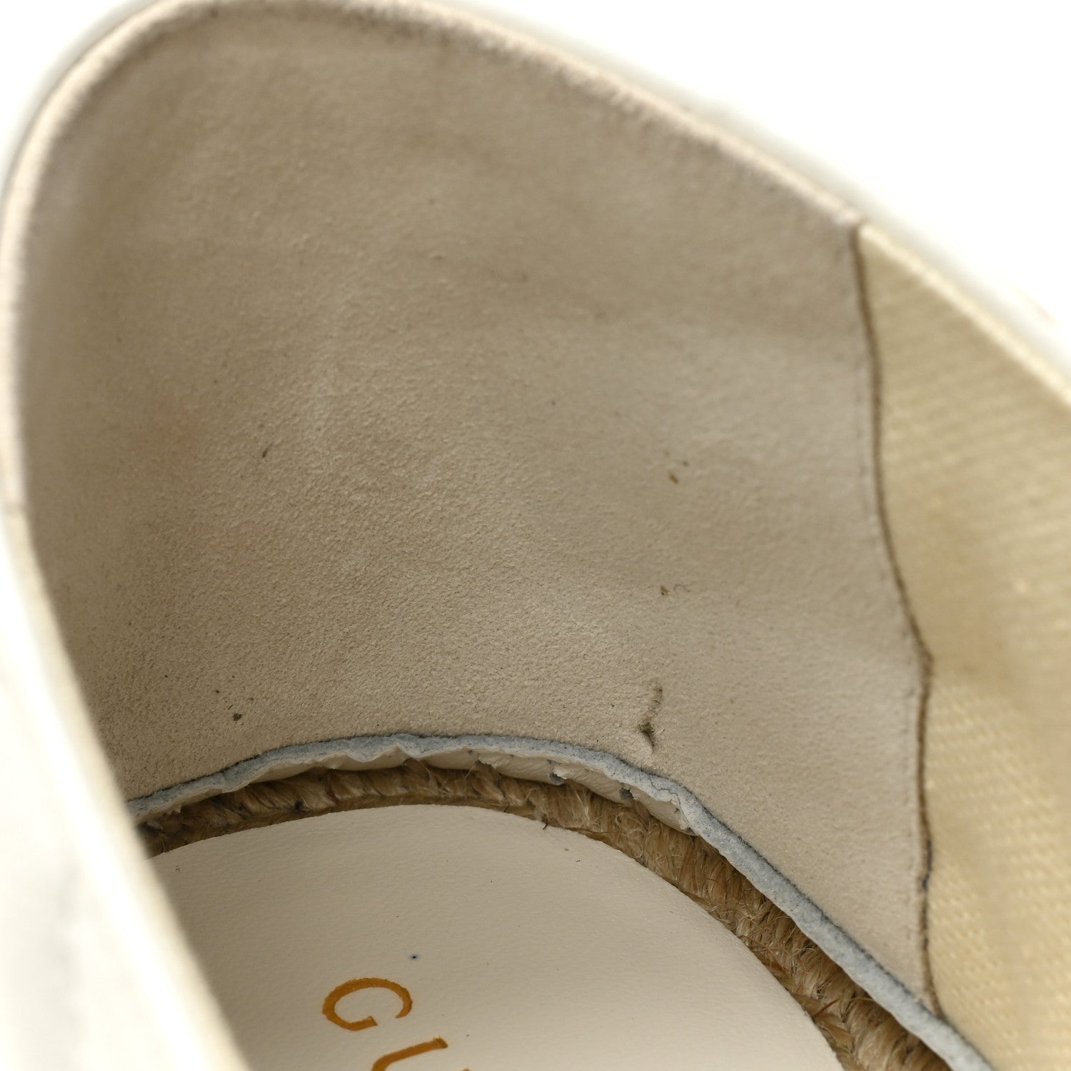 Gucci Nappa Matelasse GG Marmont Espadrilles 40.5 Great White 13 of 14
