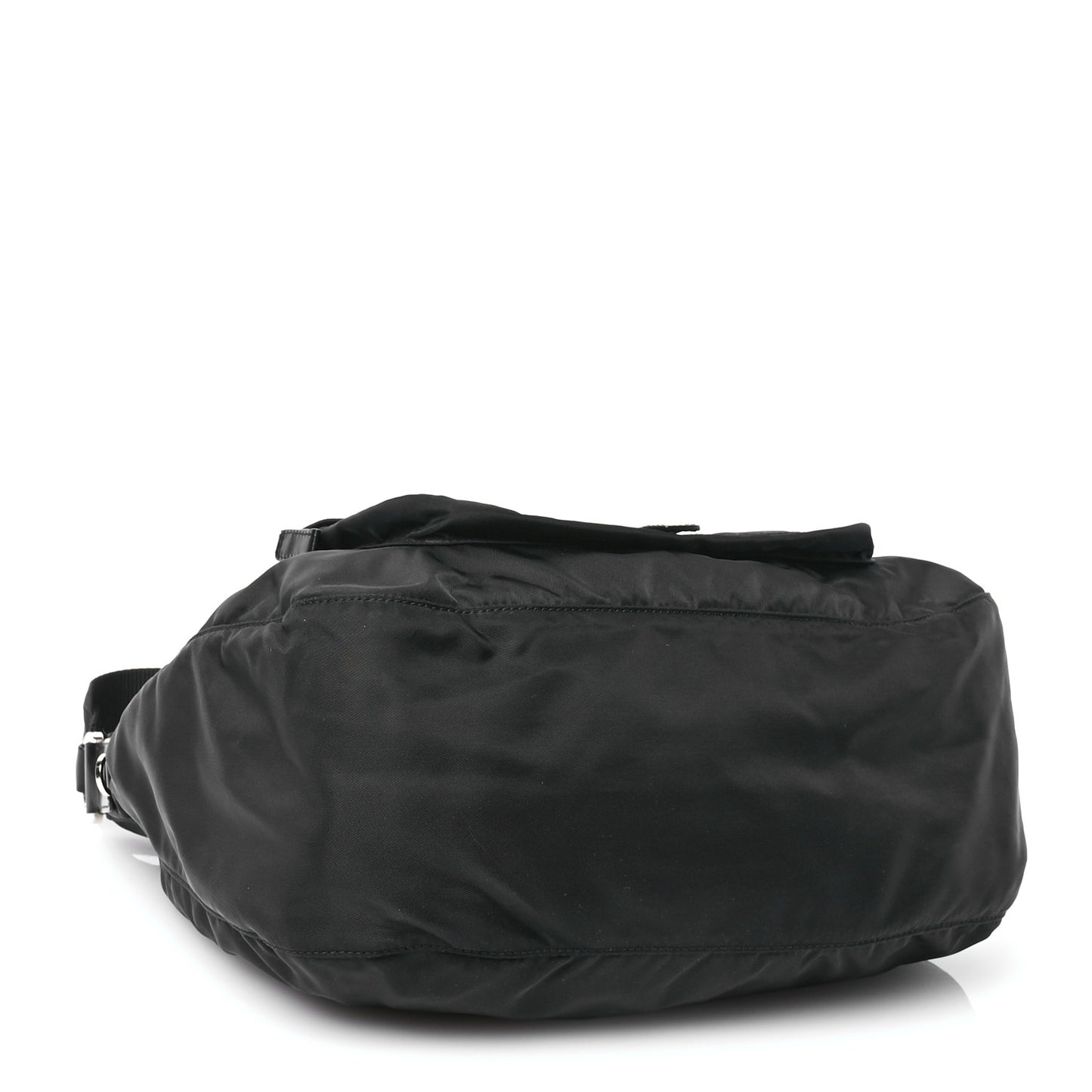 Tessuto Nylon Hobo Black