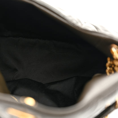 Saint Laurent Lambskin Quilted Small Loulou Puffer Monogram Chain Satchel Light Musk 5 of 11