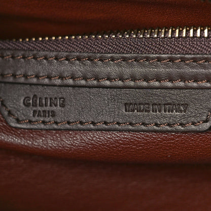 Celine Python Mini Tri-Color Luggage Cobalt 6 of 9