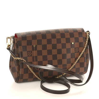 Louis Vuitton Damier Ebene Favorite MM 3 of 10