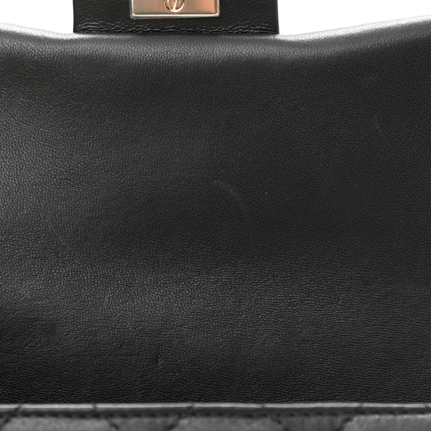Lambskin Quilted Mini My Precious Flap Black