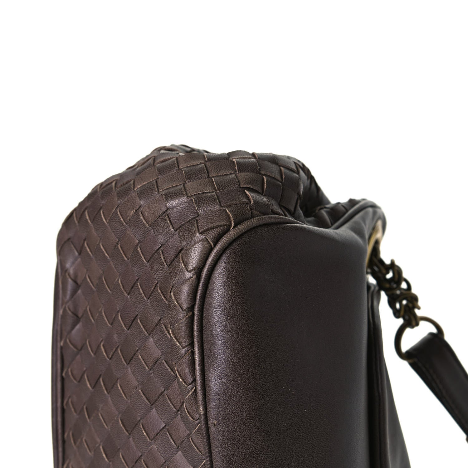 Bottega Veneta Nappa Intrecciato Napoli Shoulder Bag 10 of 15
