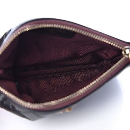 Chanel Aged Calfskin Quilted Small Reissue Cosmetic Case Black 5 of 7