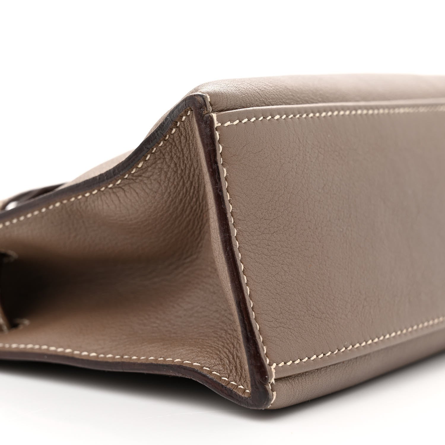 Hermes Swift Kelly Pochette Clutch Etoupe 9 of 16