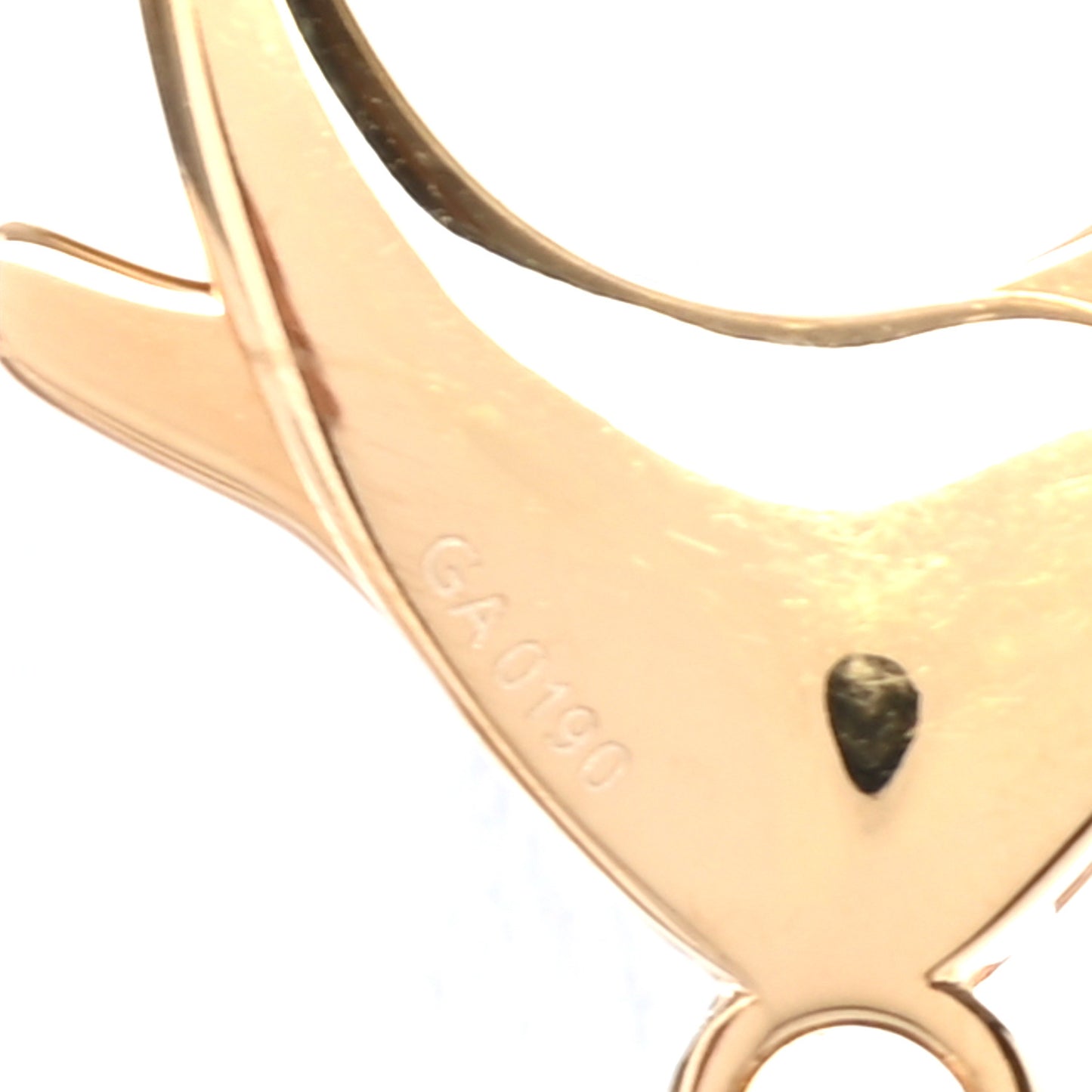 Resin Playtime Bag Charm Marron